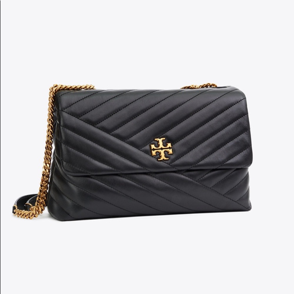 Tory Burch Kira Chevron Leather Shoulder Bag
